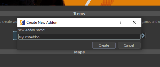 Cs2 workshop tools window entering addon name