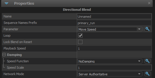 directional blend properties