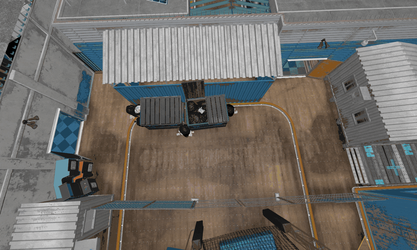 lightmap player space placement example
