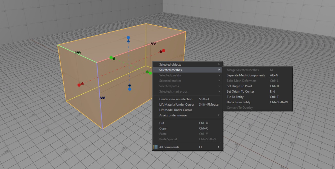 post processing volume creation