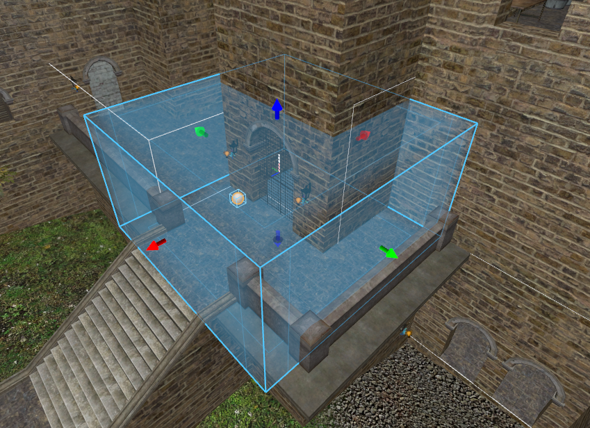 Cubemap blending example