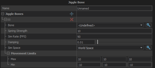 jiggle bone options
