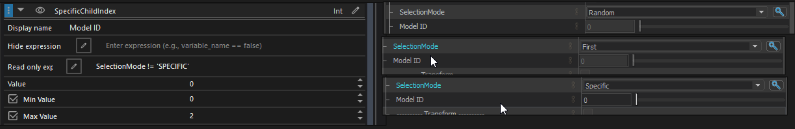 Selection Mode Logic