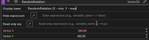 Vector2D Variable