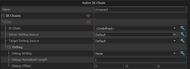 solve ik chain options